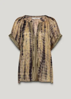 Hot Loose-fitting tie-dye blouse Oberteile & T-shirts