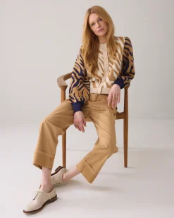 Discount Lurex jacquard cardigan Pullover & Westen