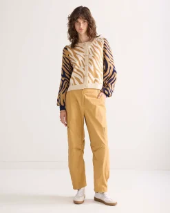 Discount Lurex jacquard cardigan Pullover & Westen