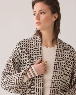 Discount Luxury jacquard kimono cardigan Pullover & Westen