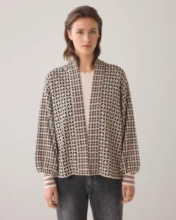 Discount Luxury jacquard kimono cardigan Pullover & Westen
