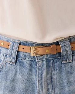 Discount Narrow belt with studs Zubehör