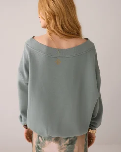 Fashion Off-shoulder sweatshirt Pullover & Westen