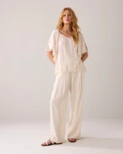 Best Open-knit cotton top Oberteile & T-shirts