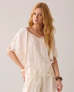 Best Open-knit cotton top Oberteile & T-shirts