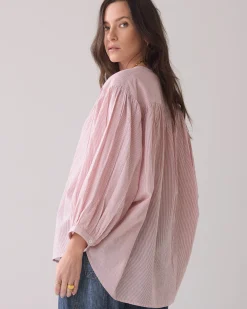 Outlet Oversized blouse lurex Basics