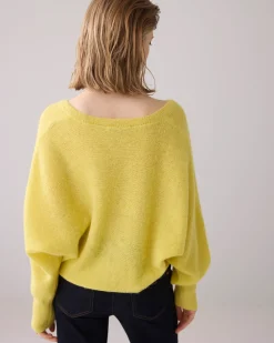 Online Oversized cardigan in alpaca blend Pullover & Westen