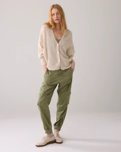 Discount Oversized cardigan in alpaca blend Pullover & Westen