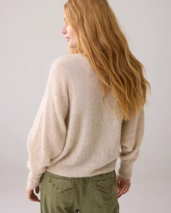 Discount Oversized cardigan in alpaca blend Pullover & Westen