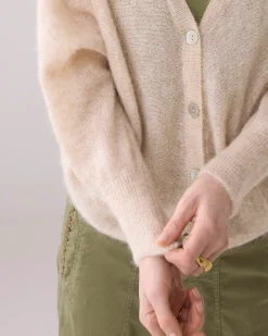 Discount Oversized cardigan in alpaca blend Pullover & Westen