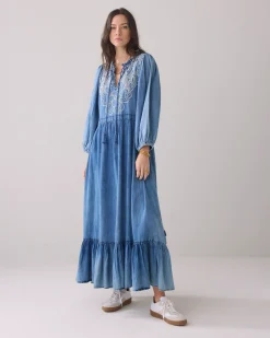 Fashion Oversized denim dress Kleider