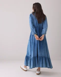 Fashion Oversized denim dress Kleider