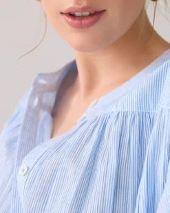 Outlet Oversized lurex blouse Blusen