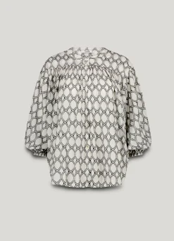 Hot Oversized lurex blouse Blusen