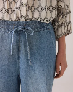 Best Palazzo trousers linen-blend Jeans|Hosen & Jumpsuits