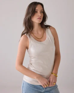 Fashion Ribbed tank top Basics|Oberteile & T-shirts