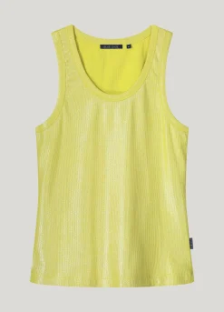 Discount Ribbed tank top Oberteile & T-shirts