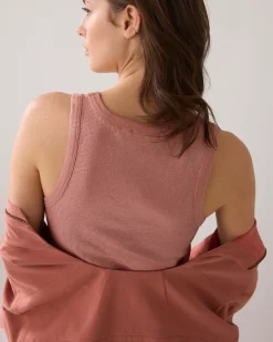 Online Ribbed tank top Oberteile & T-shirts