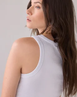 Clearance Ribbed tank top Basics|Oberteile & T-shirts