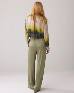 New Satin-look trousers with wide legs Hosen & Jumpsuits