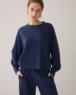 Fashion Scuba jumper with boxy fit Pullover & Westen