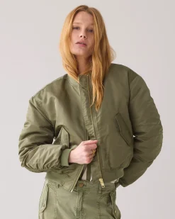 Outlet Shiny bomber jacket Jacken|Blazer & Jacken