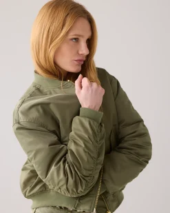 Outlet Shiny bomber jacket Jacken|Blazer & Jacken