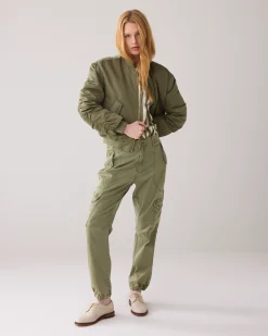 Outlet Shiny bomber jacket Jacken|Blazer & Jacken