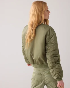 Outlet Shiny bomber jacket Jacken|Blazer & Jacken