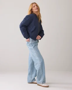 Sale Shiny bomber jacket Jacken