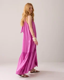 Online Shiny halter dress Kleider