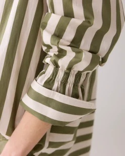 Hot Shirt blouse with stripe print Blusen