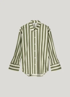 Hot Shirt blouse with stripe print Blusen