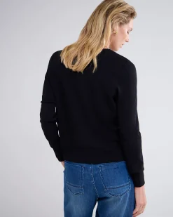 New Short cardigan with buttons Basics