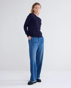 Sale Short cardigan with buttons Basics