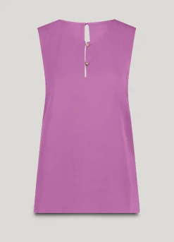 Online Sleeveless top with pleated detail Oberteile & T-shirts