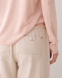 Online Soft denim with wide leg Hosen & Jumpsuits