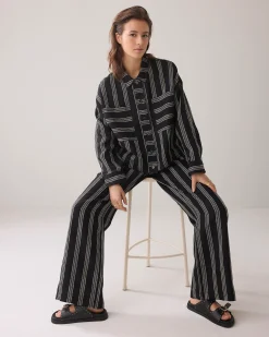 Best Straight leg trousers 100% linen Hosen & Jumpsuits