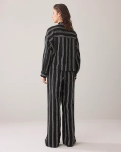 Best Straight leg trousers 100% linen Hosen & Jumpsuits