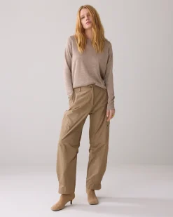 Hot Straight-fit jumper with lurex Pullover & Westen