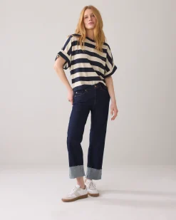 Online Straight-leg jeans with turn-ups Jeans|Hosen & Jumpsuits