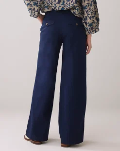 Sale Straight-leg stretch trousers Hosen & Jumpsuits
