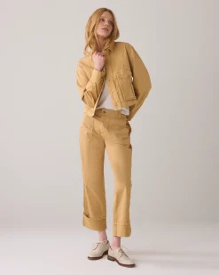 Outlet Straight-leg workstyle trousers Hosen & Jumpsuits