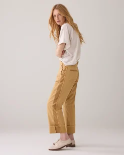 Outlet Straight-leg workstyle trousers Hosen & Jumpsuits