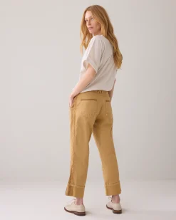 Outlet Straight-leg workstyle trousers Hosen & Jumpsuits