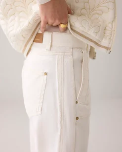 Discount Straight-leg workstyle trousers Hosen & Jumpsuits