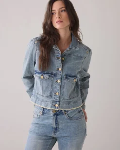 Hot Stretch denim jacket Blazer & Jacken