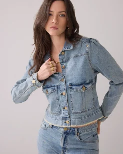 Hot Stretch denim jacket Blazer & Jacken