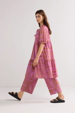 New Striped dress two-tone Kleider