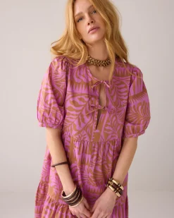 New Striped dress two-tone Kleider